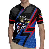 Custom Antigua and Barbuda Cricket Rugby Jersey Sporty Style