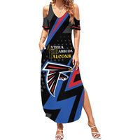Custom Antigua and Barbuda Cricket Summer Maxi Dress Sporty Style