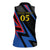 Custom Antigua and Barbuda Cricket Women Sleeveless Polo Shirt Sporty Style