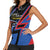 Custom Antigua and Barbuda Cricket Women Sleeveless Polo Shirt Sporty Style