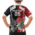 New Zealand And England Rugby Custom Family Matching Mermaid Dress and Hawaiian Shirt Maori Tiki With Red Rose Together