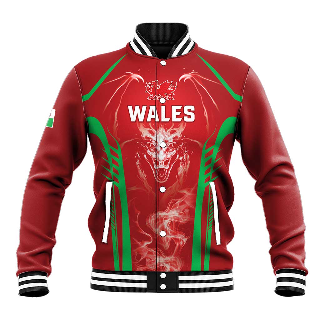 Wales Rugby Custom Baseball Jacket Go Welsh Dragon Unique Style