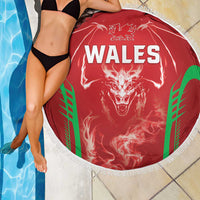 Wales Rugby Beach Blanket Go Welsh Dragon Unique Style