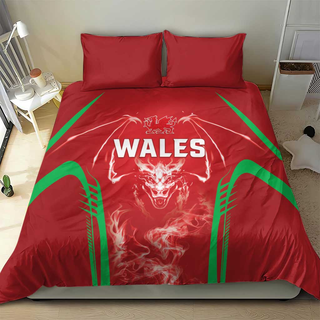 Wales Rugby Bedding Set Go Welsh Dragon Unique Style