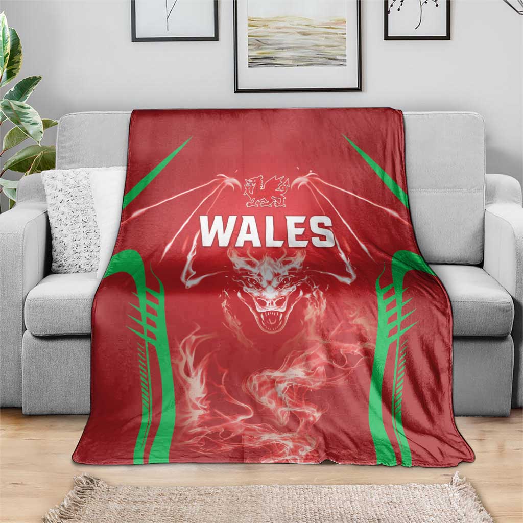 Wales Rugby Blanket Go Welsh Dragon Unique Style