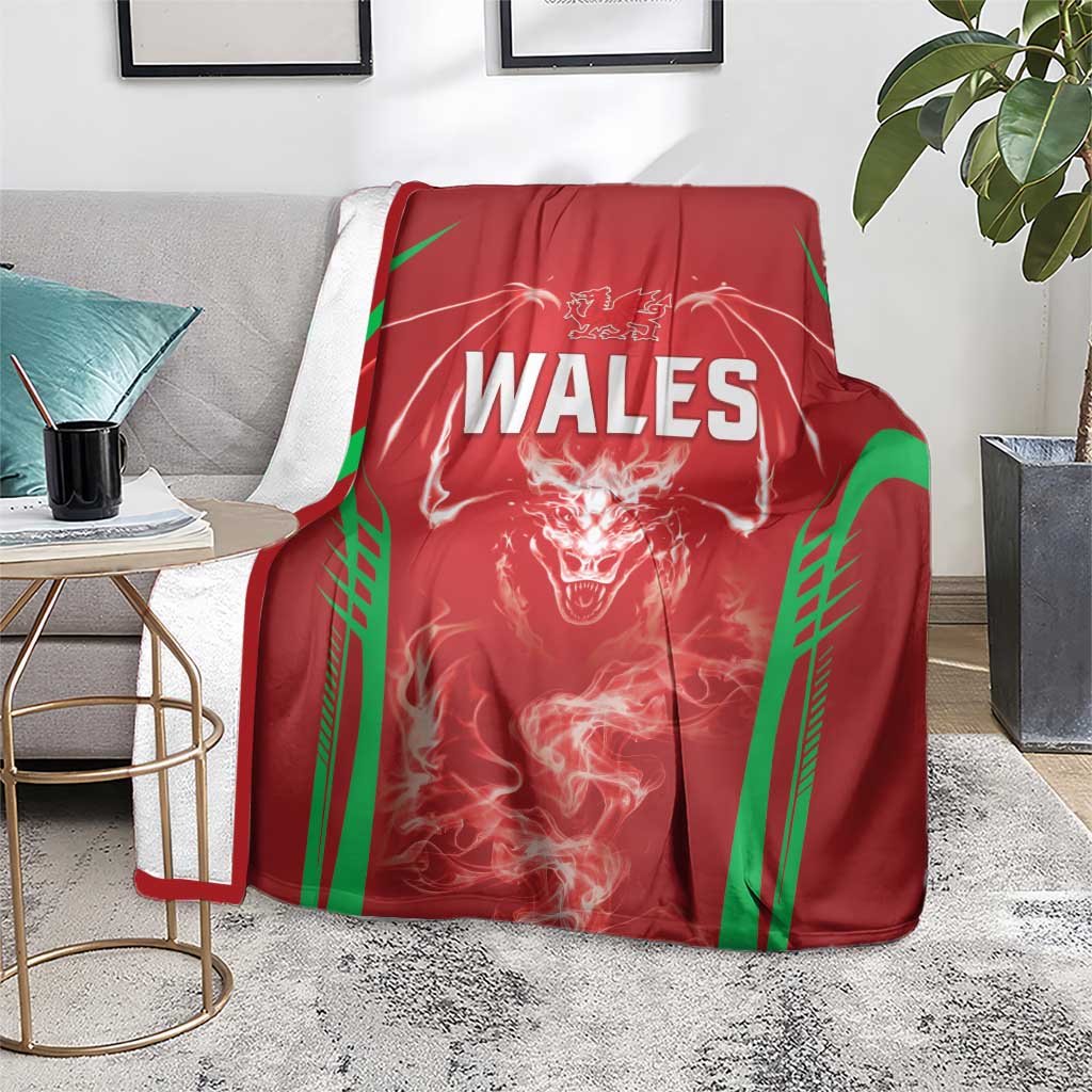 Wales Rugby Blanket Go Welsh Dragon Unique Style