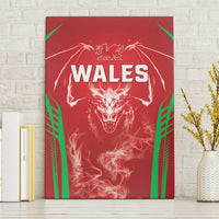 Wales Rugby Canvas Wall Art Go Welsh Dragon Unique Style
