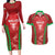 Wales Rugby Custom Couples Matching Long Sleeve Bodycon Dress and Hawaiian Shirt Go Welsh Dragon Unique Style