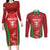 Wales Rugby Custom Couples Matching Long Sleeve Bodycon Dress and Long Sleeve Button Shirt Go Welsh Dragon Unique Style