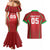 Wales Rugby Custom Couples Matching Mermaid Dress and Hawaiian Shirt Go Welsh Dragon Unique Style