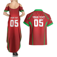Wales Rugby Custom Couples Matching Summer Maxi Dress and Hawaiian Shirt Go Welsh Dragon Unique Style