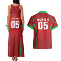 Wales Rugby Custom Couples Matching Tank Maxi Dress and Hawaiian Shirt Go Welsh Dragon Unique Style