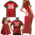 Wales Rugby Custom Family Matching Short Sleeve Bodycon Dress and Hawaiian Shirt Go Welsh Dragon Unique Style