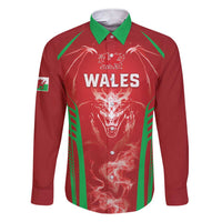 Wales Rugby Custom Family Matching Short Sleeve Bodycon Dress and Hawaiian Shirt Go Welsh Dragon Unique Style