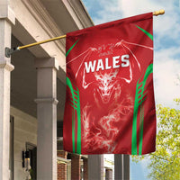 Wales Rugby Garden Flag Go Welsh Dragon Unique Style