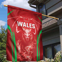 Wales Rugby Garden Flag Go Welsh Dragon Unique Style