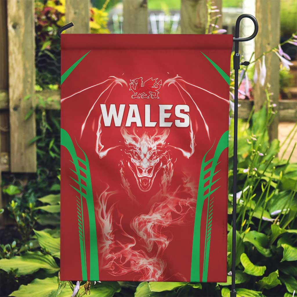 Wales Rugby Garden Flag Go Welsh Dragon Unique Style