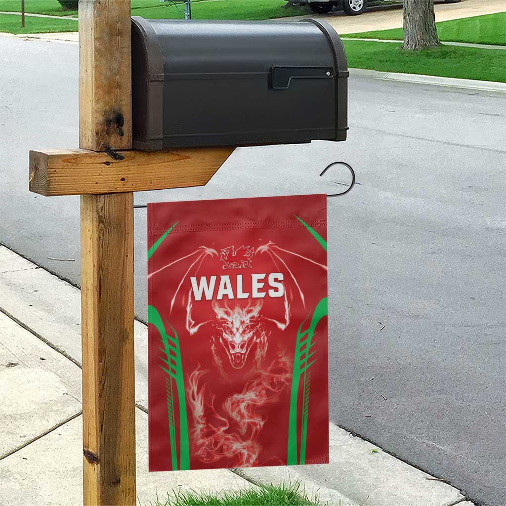 Wales Rugby Garden Flag Go Welsh Dragon Unique Style