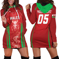 Wales Rugby Custom Hoodie Dress Go Welsh Dragon Unique Style