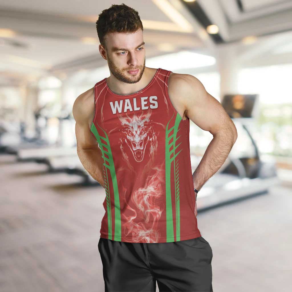 Wales Rugby Custom Men Tank Top Go Welsh Dragon Unique Style