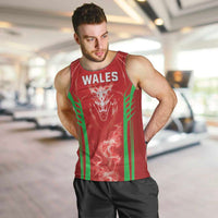 Wales Rugby Custom Men Tank Top Go Welsh Dragon Unique Style