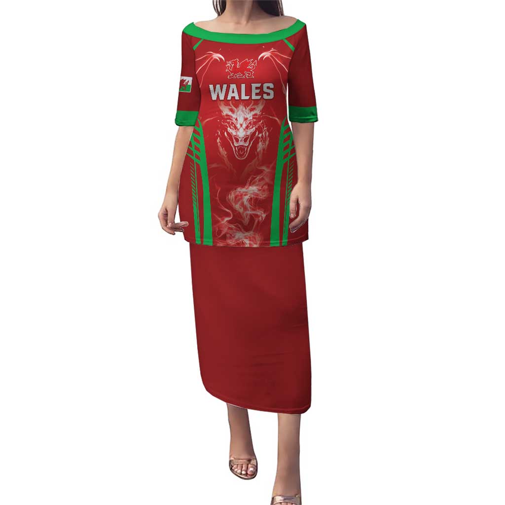 Wales Rugby Custom Puletasi Go Welsh Dragon Unique Style
