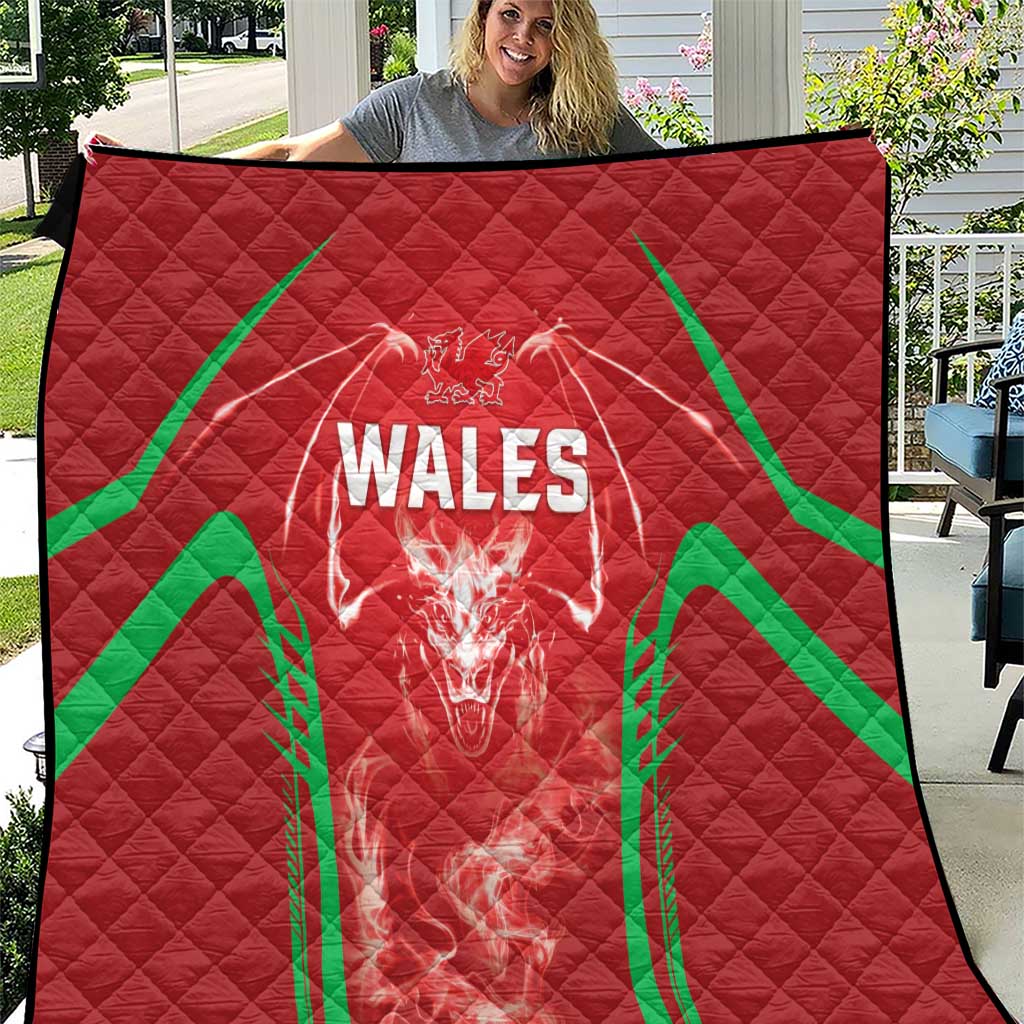 Wales Rugby Quilt Go Welsh Dragon Unique Style