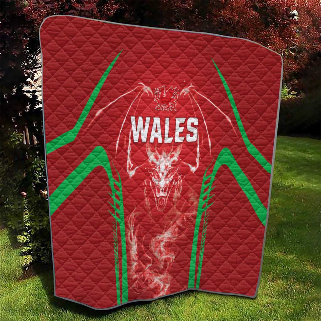 Wales Rugby Quilt Go Welsh Dragon Unique Style