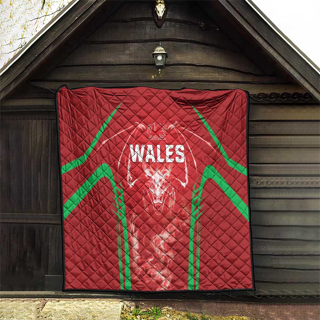 Wales Rugby Quilt Go Welsh Dragon Unique Style