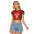 Wales Rugby Custom Raglan Cropped T Shirt Go Welsh Dragon Unique Style