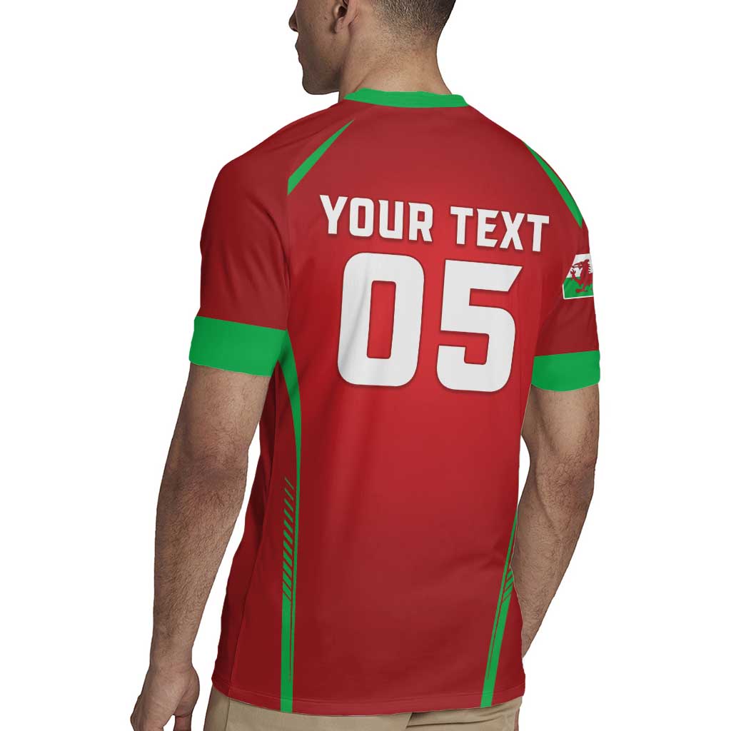 Wales Rugby Custom Rugby Jersey Go Welsh Dragon Unique Style