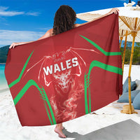 Wales Rugby Sarong Go Welsh Dragon Unique Style