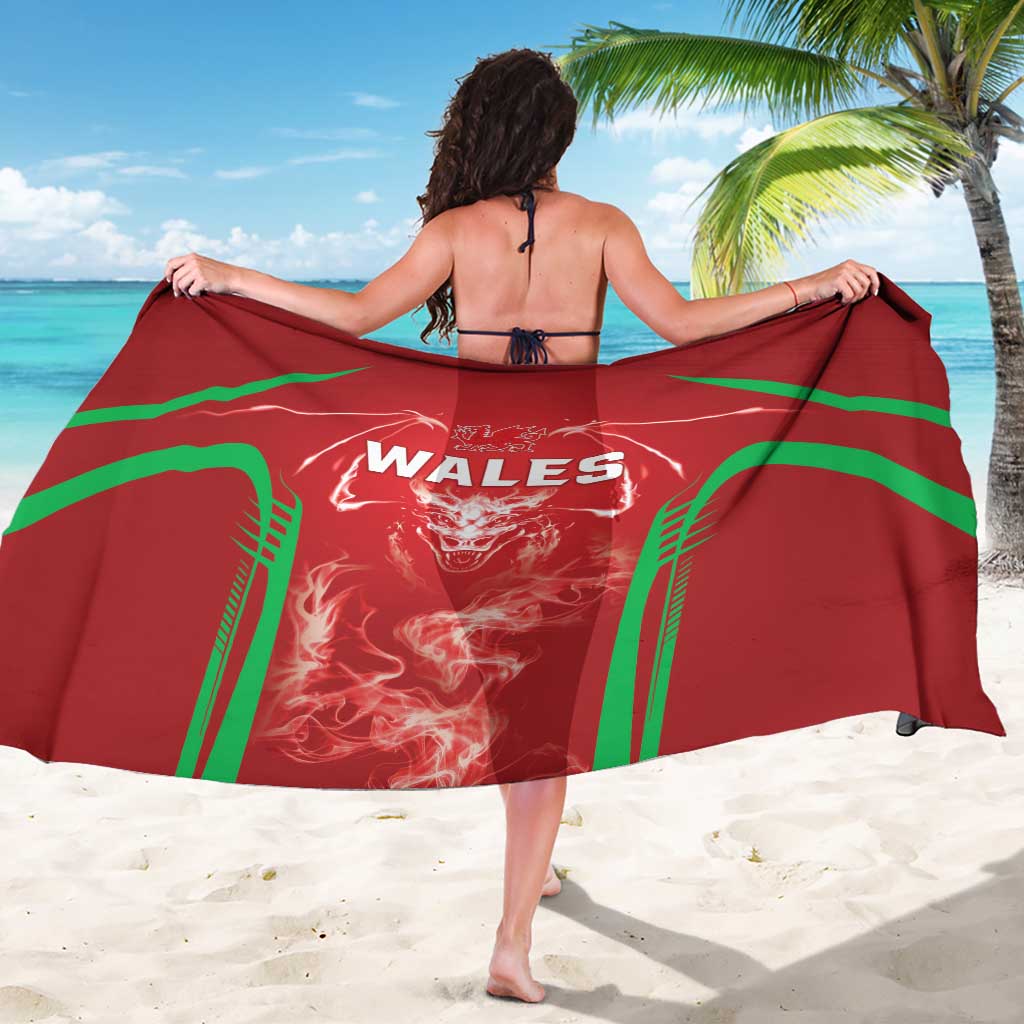 Wales Rugby Sarong Go Welsh Dragon Unique Style