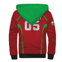 Wales Rugby Custom Sherpa Hoodie Go Welsh Dragon Unique Style