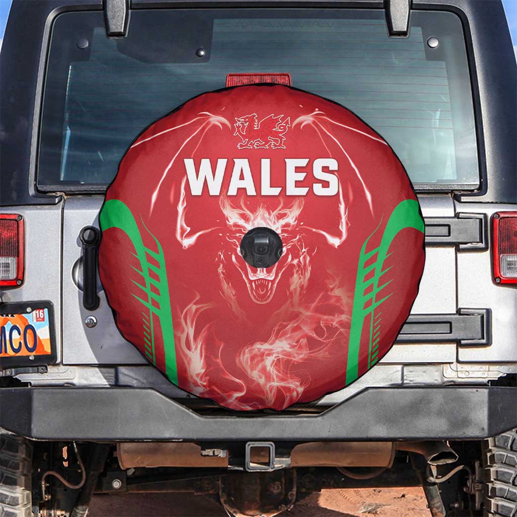 Wales Rugby Spare Tire Cover Go Welsh Dragon Unique Style