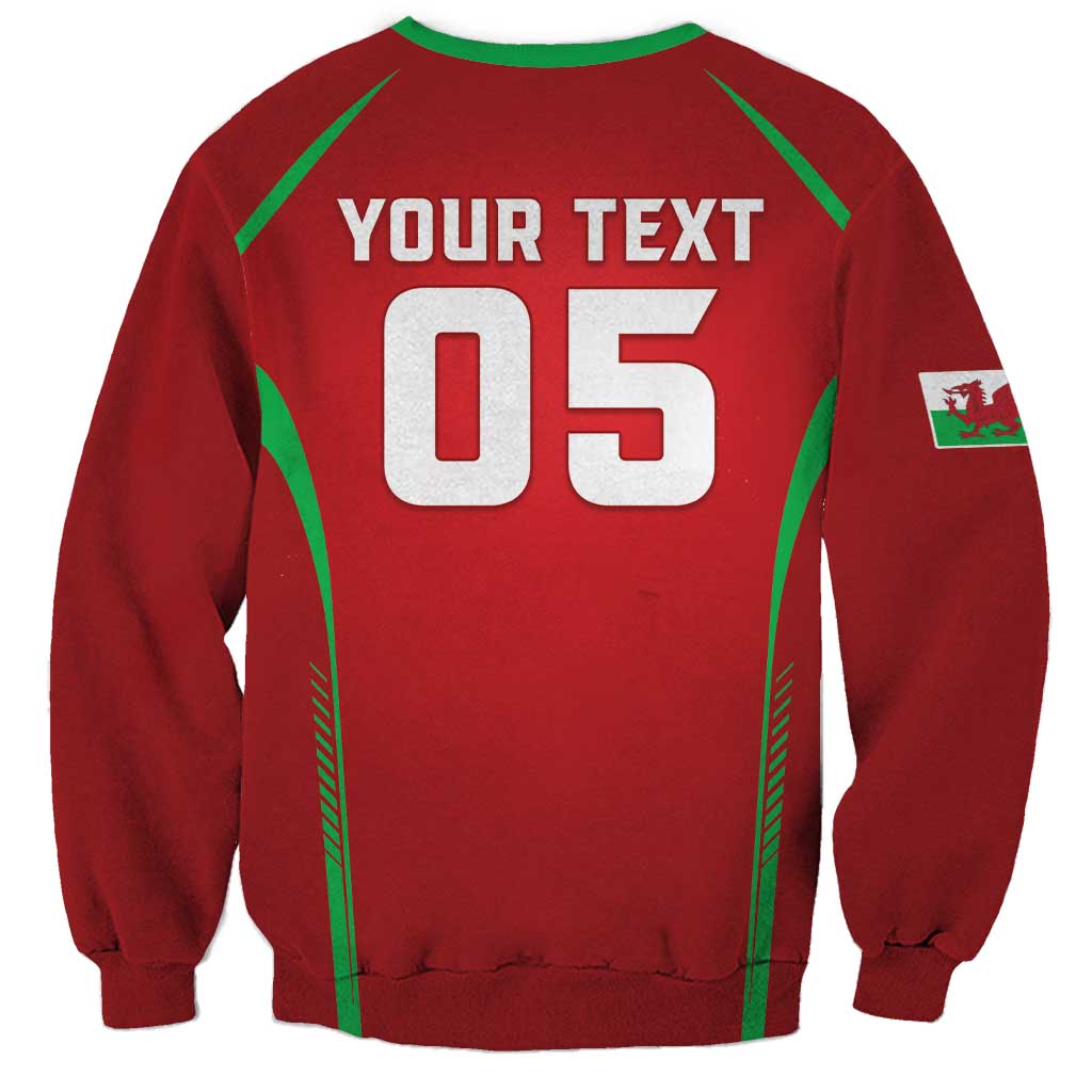 Wales Rugby Custom Sweatshirt Go Welsh Dragon Unique Style