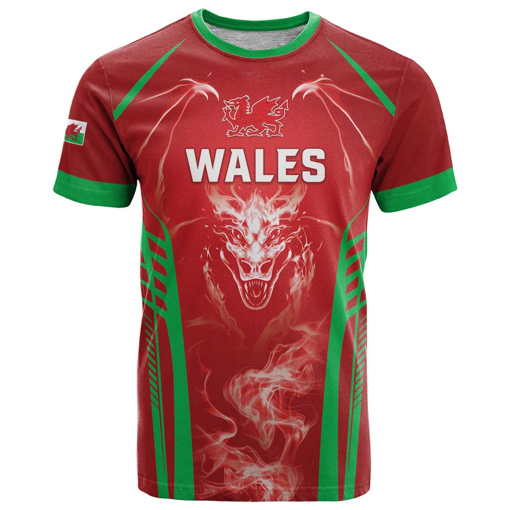 Wales Rugby Custom T Shirt Go Welsh Dragon Unique Style