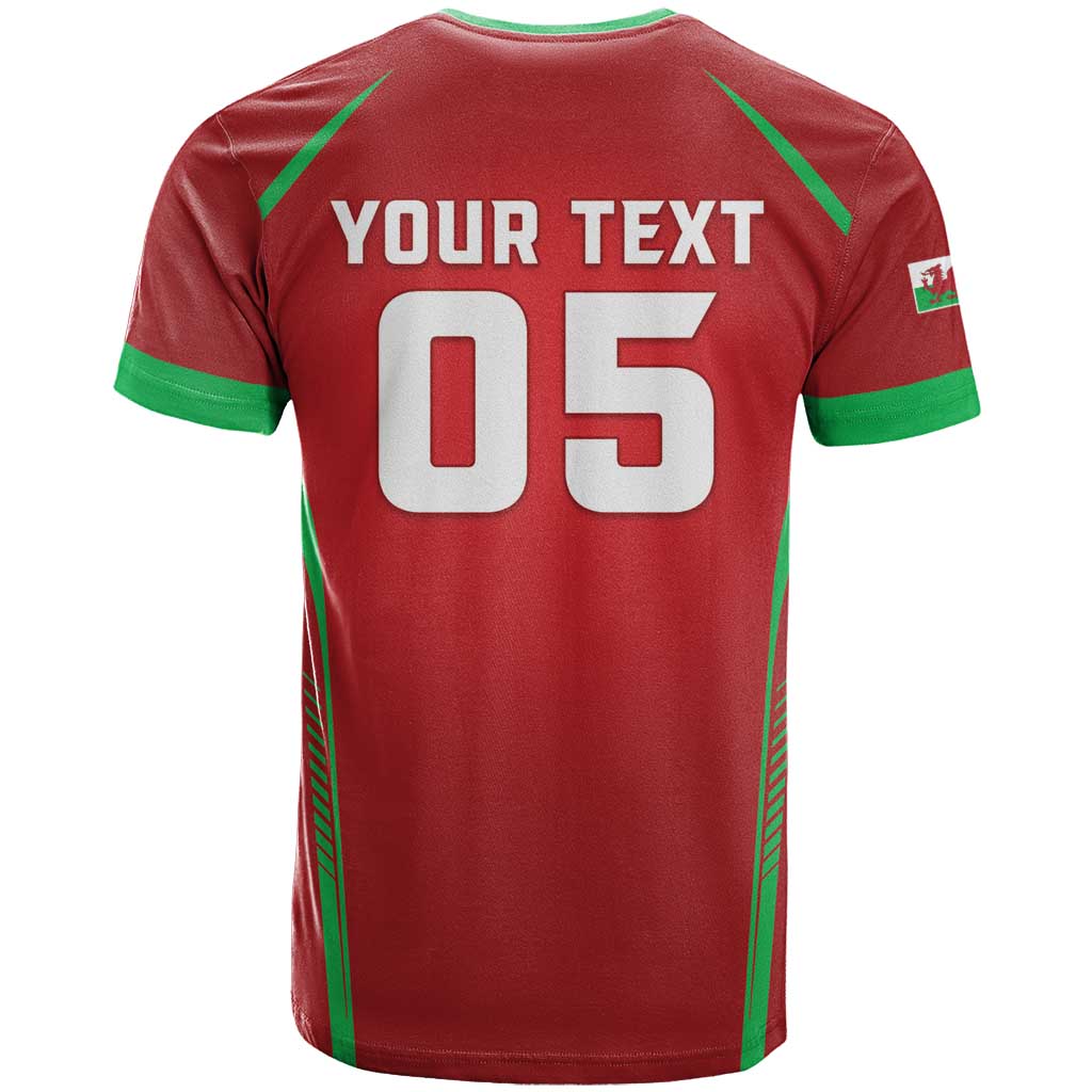 Wales Rugby Custom T Shirt Go Welsh Dragon Unique Style