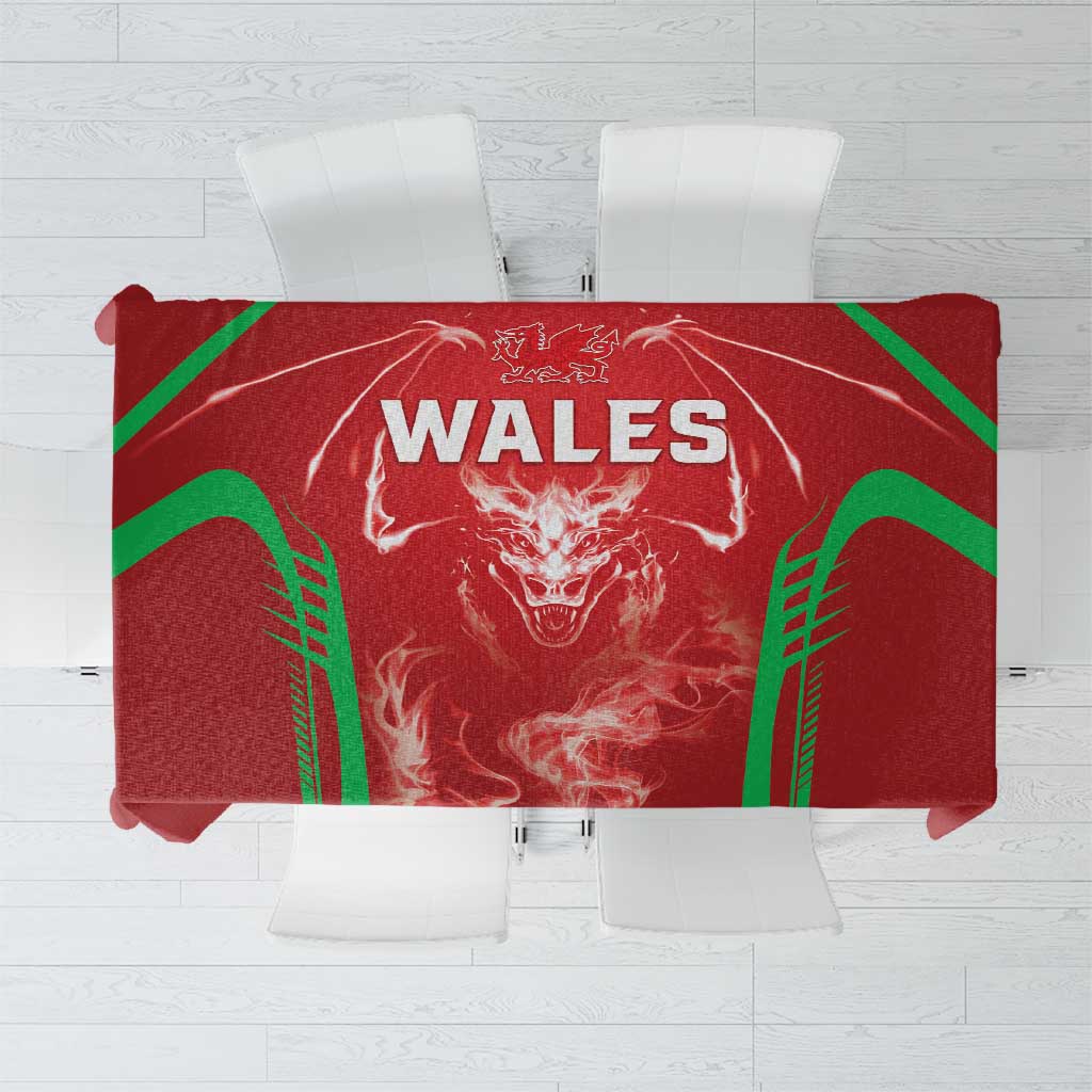 Wales Rugby Tablecloth Go Welsh Dragon Unique Style