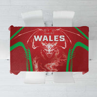 Wales Rugby Tablecloth Go Welsh Dragon Unique Style