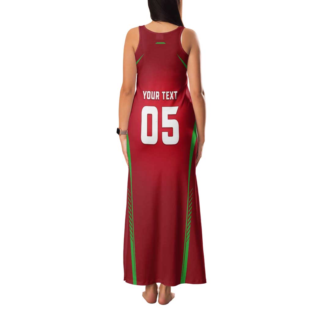 Wales Rugby Custom Tank Maxi Dress Go Welsh Dragon Unique Style