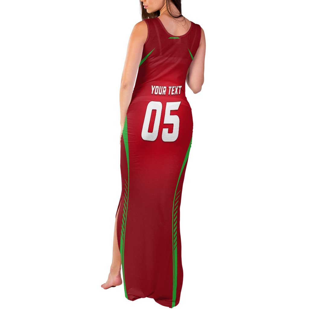 Wales Rugby Custom Tank Maxi Dress Go Welsh Dragon Unique Style