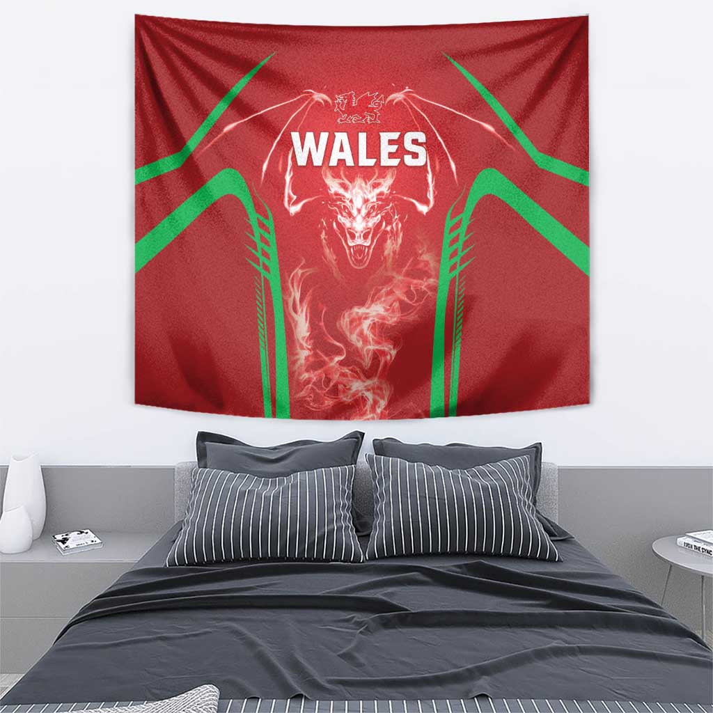 Wales Rugby Tapestry Go Welsh Dragon Unique Style