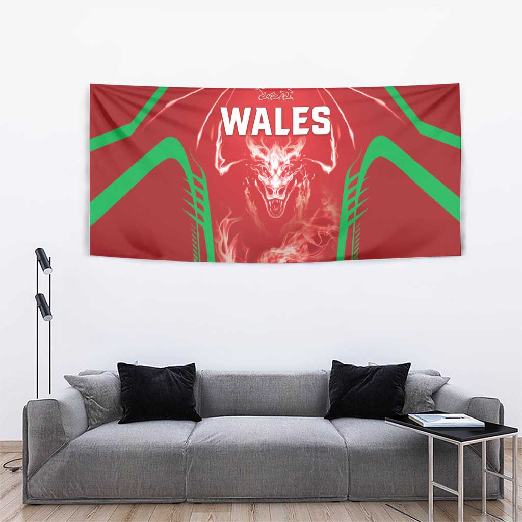 Wales Rugby Tapestry Go Welsh Dragon Unique Style