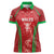 Wales Rugby Custom Women Polo Shirt Go Welsh Dragon Unique Style