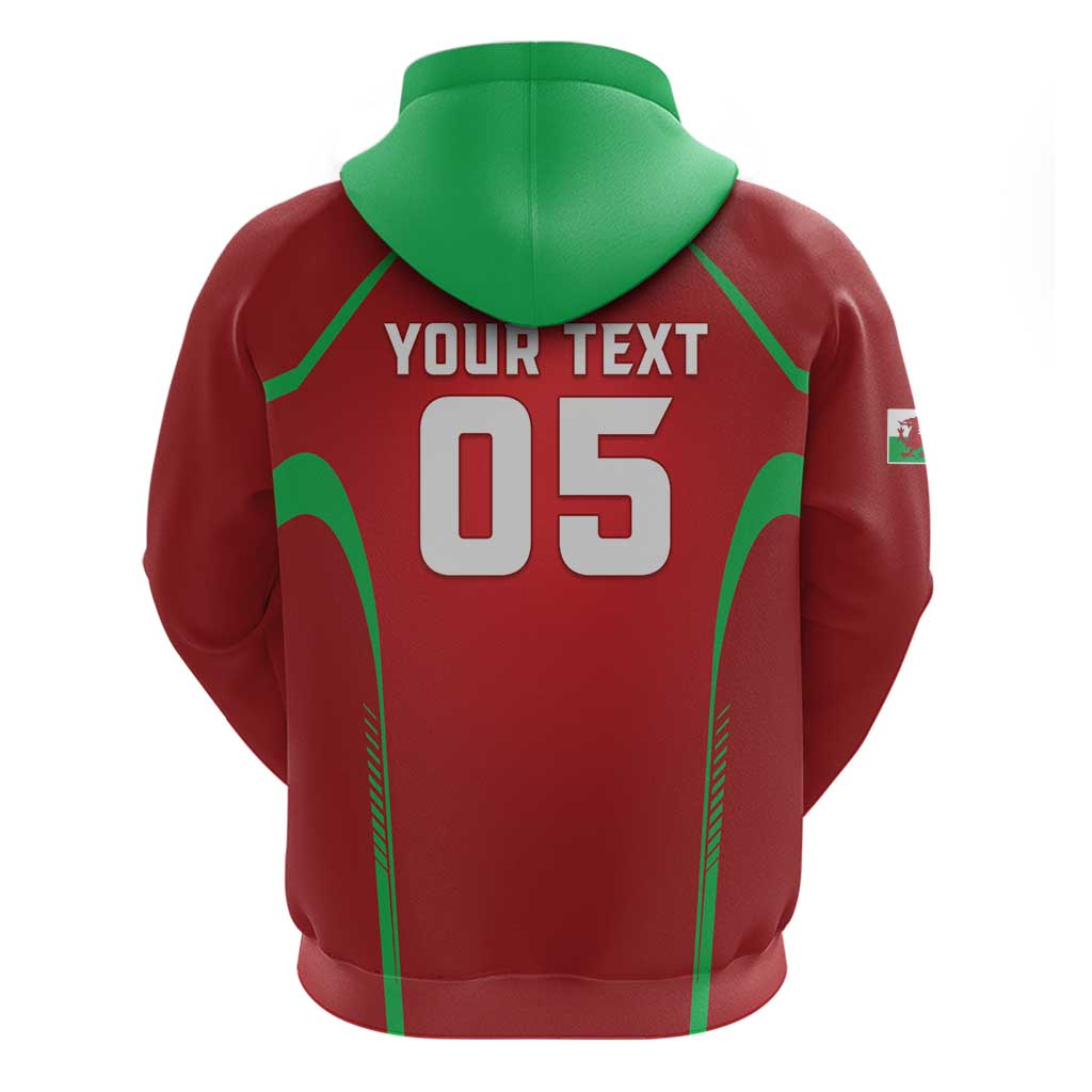 Wales Rugby Custom Zip Hoodie Go Welsh Dragon Unique Style