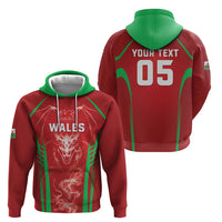Wales Rugby Custom Zip Hoodie Go Welsh Dragon Unique Style