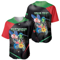 Personalized Martinique Baseball Jersey The Island Of Flowers