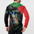 Personalized Martinique Button Sweatshirt The Island Of Flowers