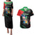 Personalized Martinique Couples Matching Puletasi and Hawaiian Shirt The Island Of Flowers